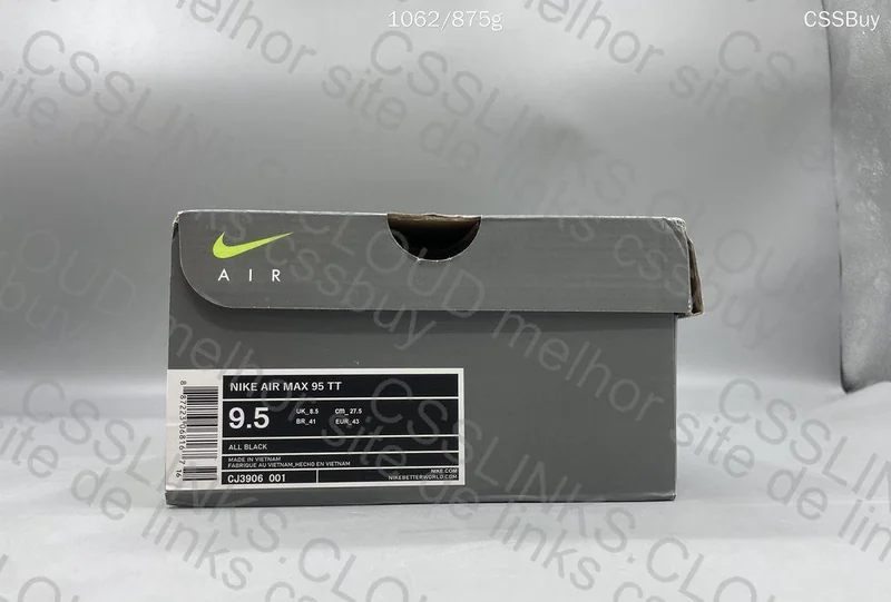 Nike Air Max 95 - Triple Black (GL?)