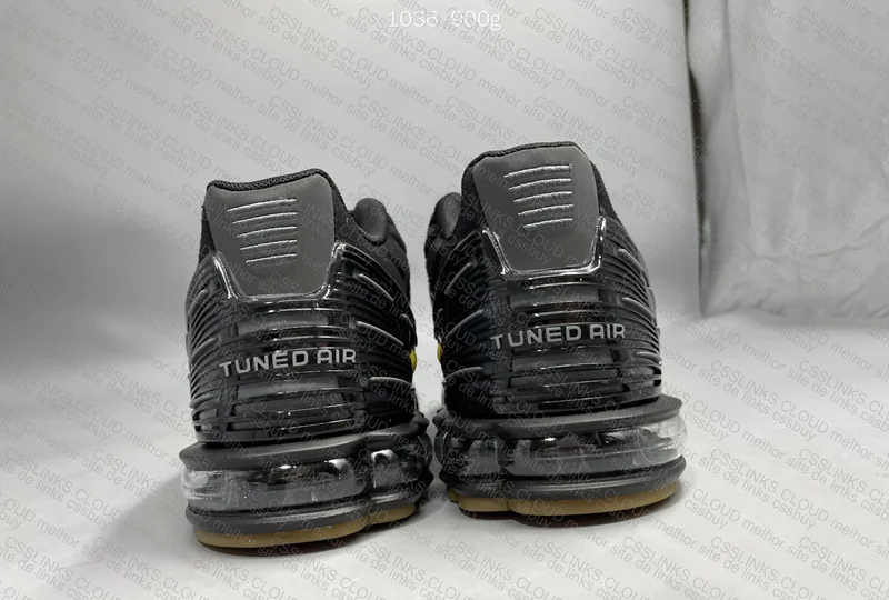 Nike Air Max Plus 3 Black White 4
