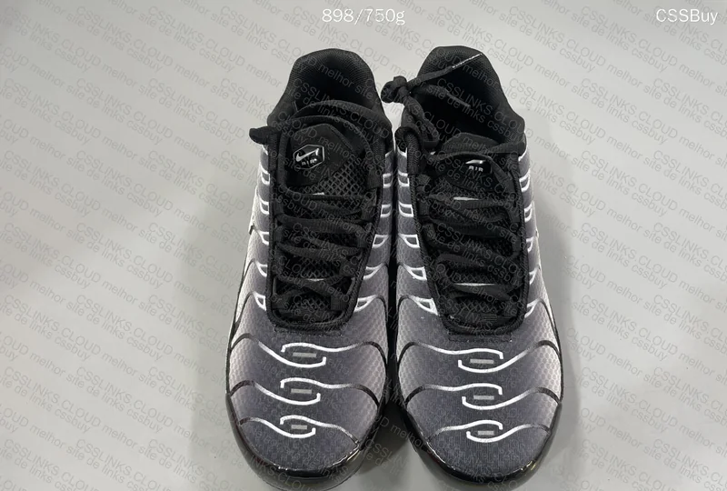 Nike Air Max Plus TN (Black Silver White) 2