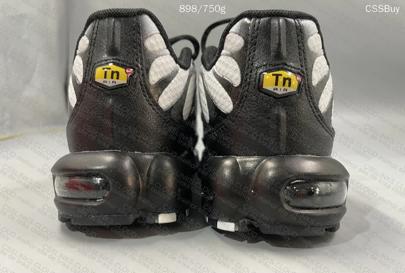 Nike Air Max Plus TN (Black Silver White) 3