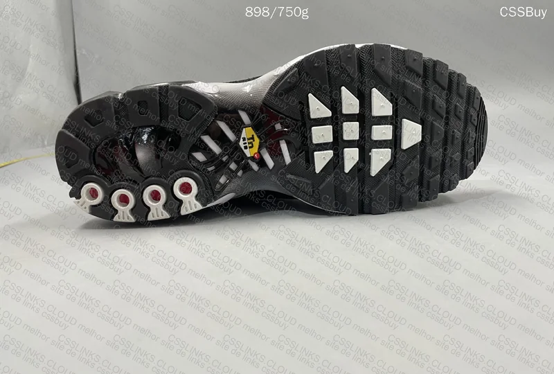 Nike Air Max Plus TN (Black Silver White) 4