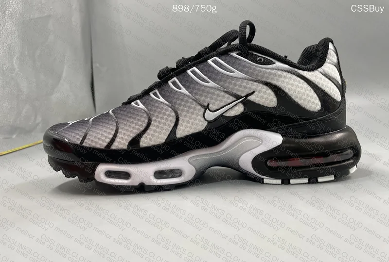 Nike Air Max Plus TN (Black Silver White) 6