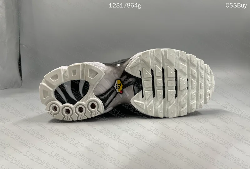 Nike Air Max Plus TN "Black White" 2
