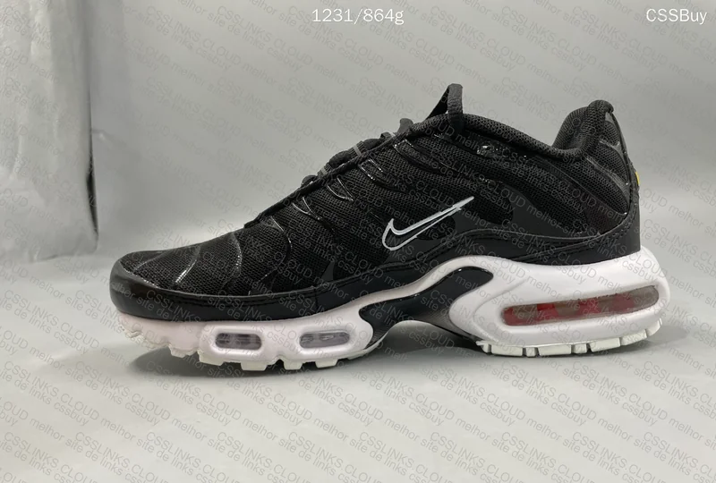 Nike Air Max Plus TN "Black White" 6
