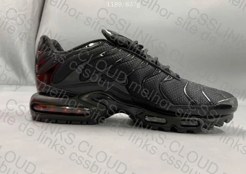nike air max plus tn triple black 8