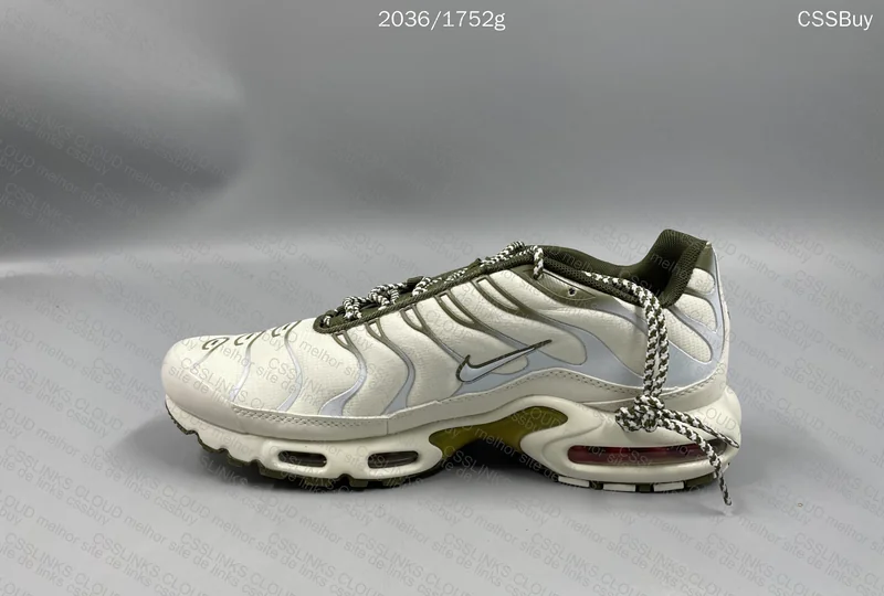 Nike Air Max Plus (TN) Green and Beige 5