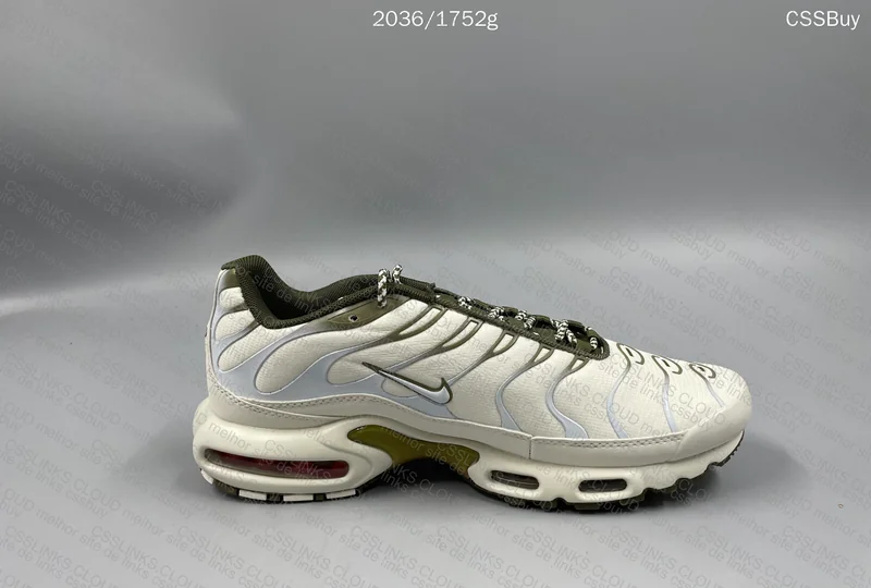 Nike Air Max Plus (TN) Green and Beige 6