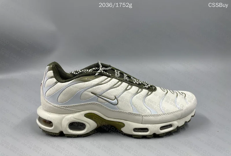 Nike Air Max Plus (TN) Green and Beige 8