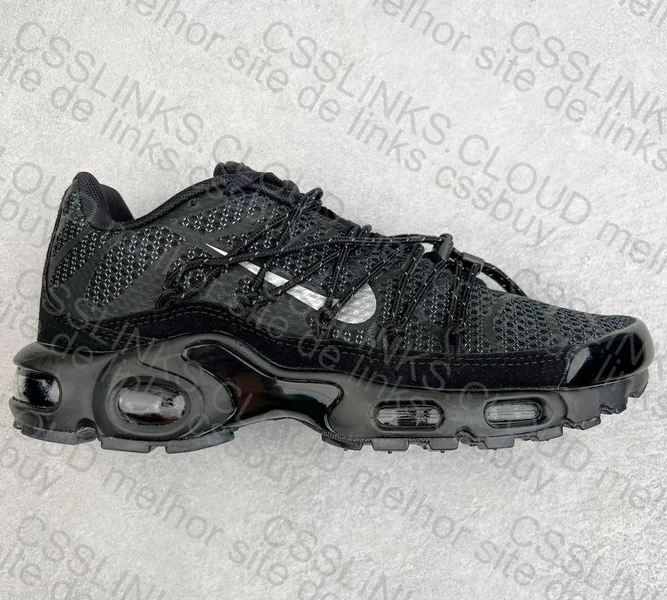 Nike Air Max Plus Utility 'Black Metallic Silver'