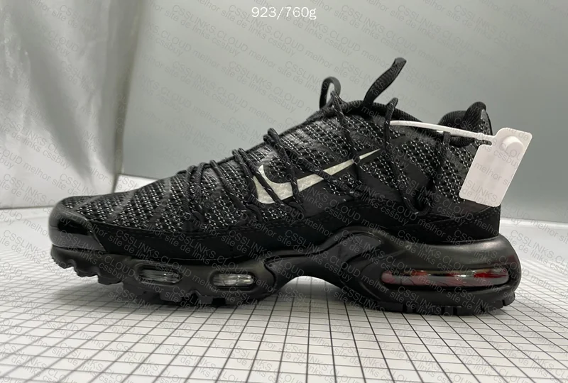 Nike Air Max Plus Utility 'Black Metallic Silver' 6