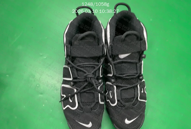 Nike Air More Uptempo Preto 🔥