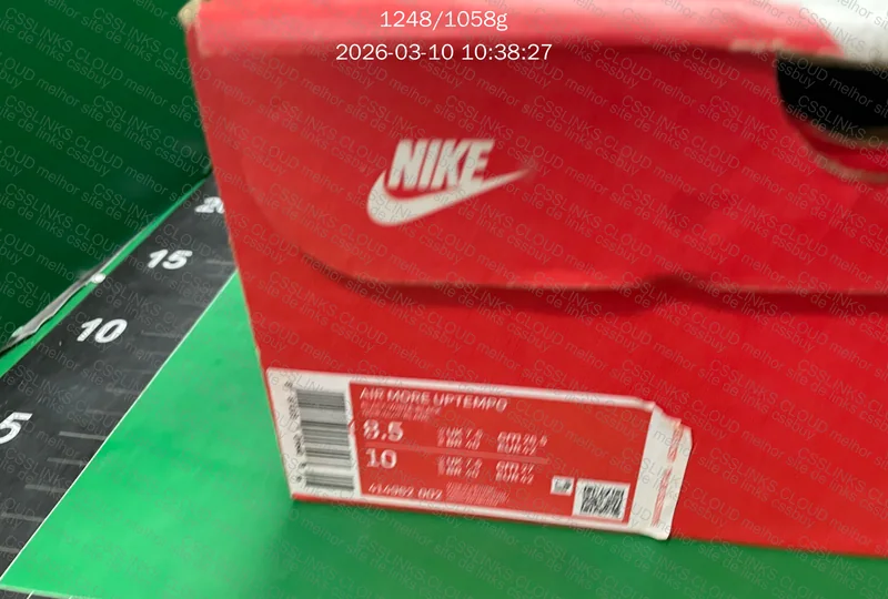 Nike Air More Uptempo Preto 🔥 2
