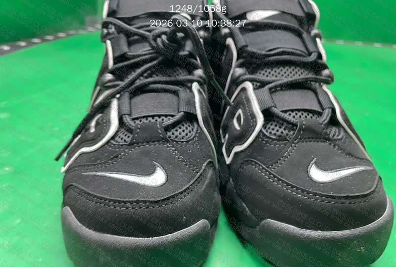 Nike Air More Uptempo Preto 🔥 4