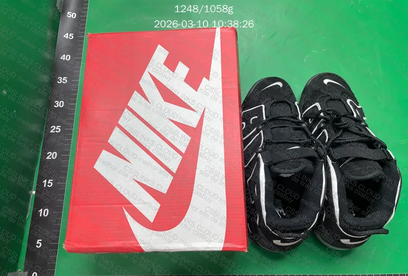 Nike Air More Uptempo Preto 🔥 6