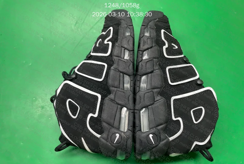 Nike Air More Uptempo Preto 🔥 9