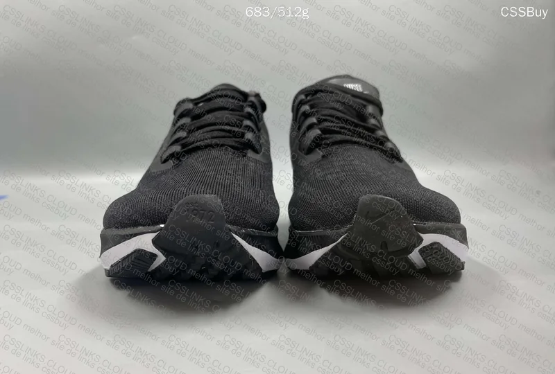 Nike AIR ZOOM PEGASUS 37 Black and White 2