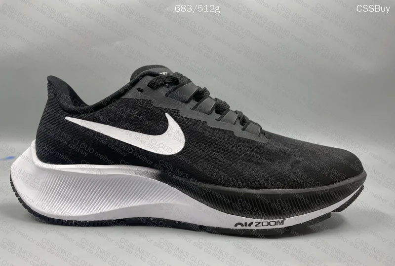 Nike AIR ZOOM PEGASUS 37 Black and White 5