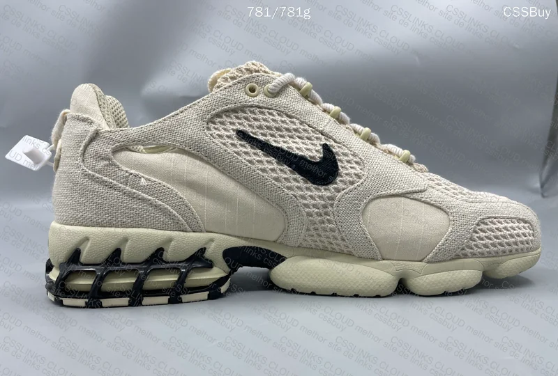 Nike Air Zoom Spiridon Cage 2 Stussy Fossil 4