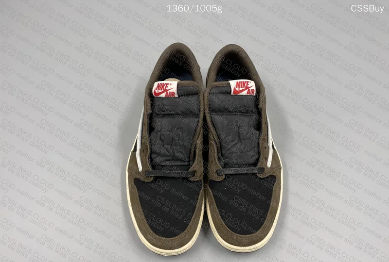 Nike AJ1 Low Dark Mocha
