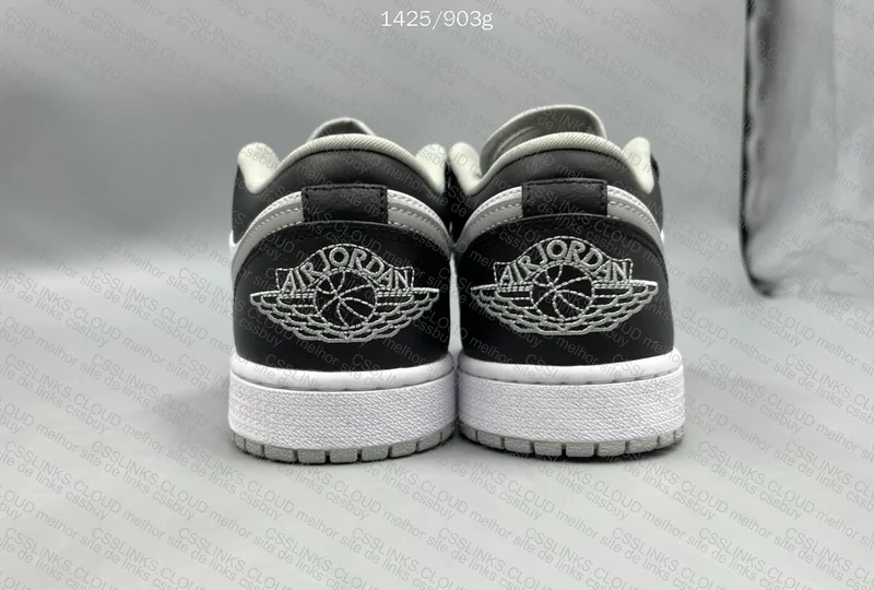 Nike AJ1 low shadow grey 3