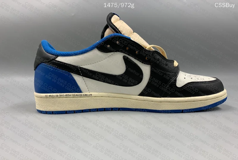 Nike Aj1 Low Travis Scott x Fragment 2