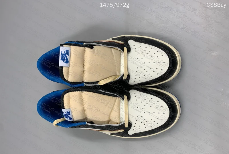 Nike Aj1 Low Travis Scott x Fragment 6