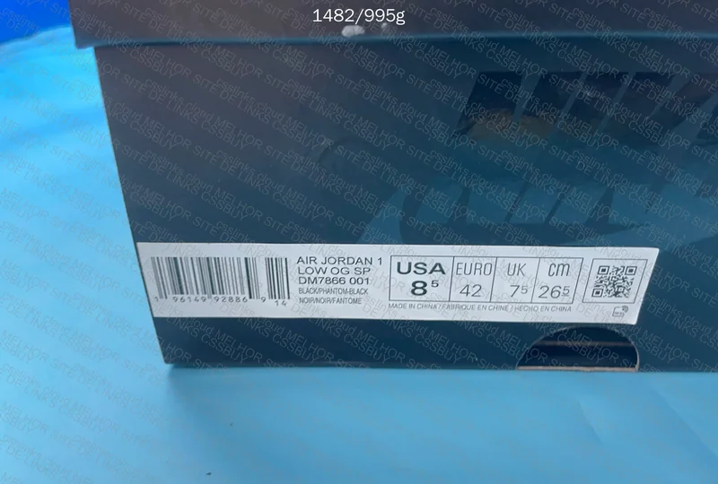 Nike AJ1 TS Black Phantom LJR 5