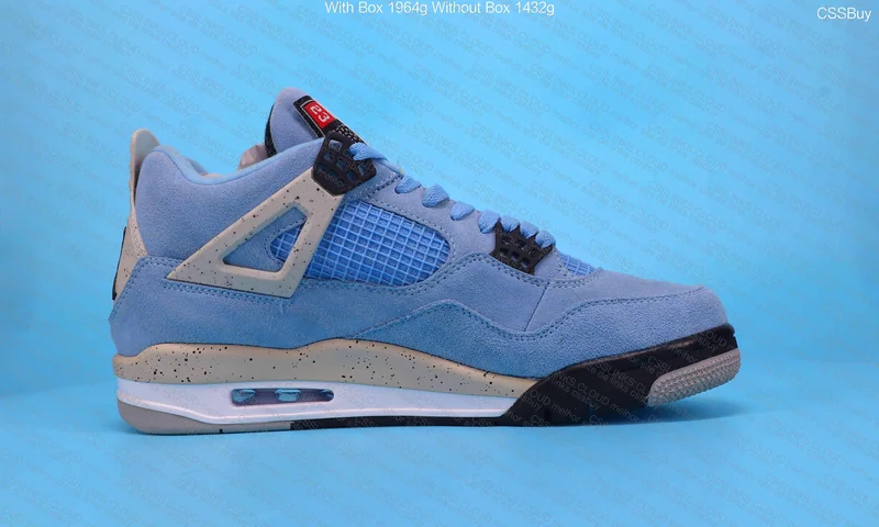 Nike Aj4 Universety Blue 2
