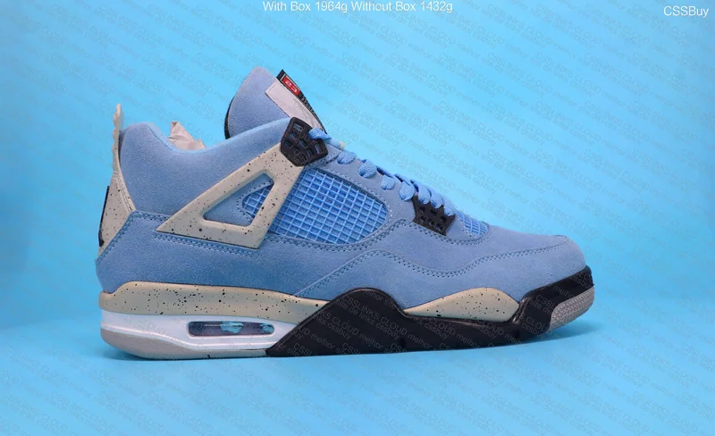Nike Aj4 Universety Blue 3