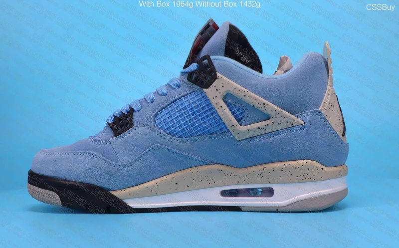 Nike Aj4 Universety Blue 4