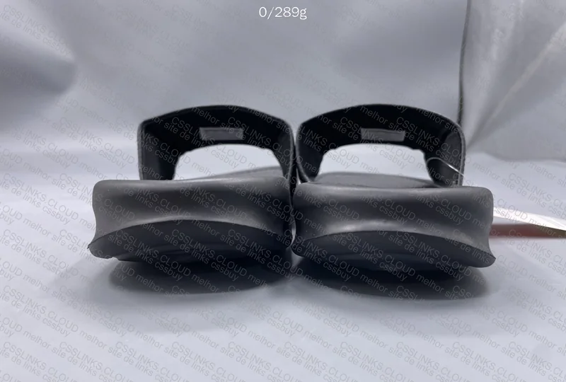 Nike Black & White Slippers 3