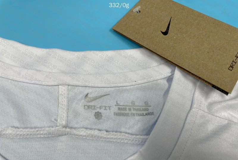Nike Dri Fit White and Orange 3