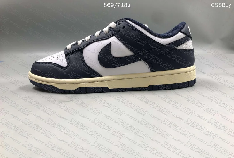 NIKE DUNK Navy Blue I VT 4