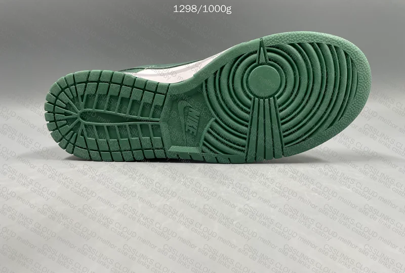 Nike Dunk White/Green 3