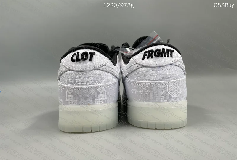 Nike Dunk Clot Fragment White