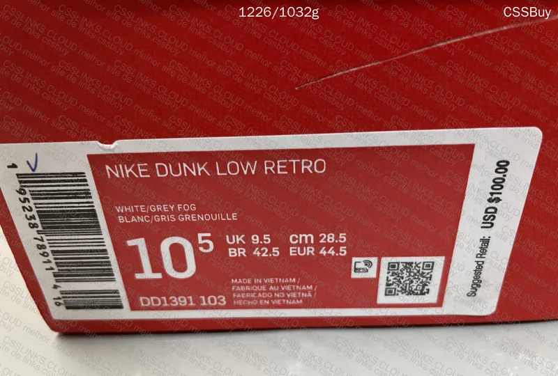 Nike Dunk Grey Fog 10
