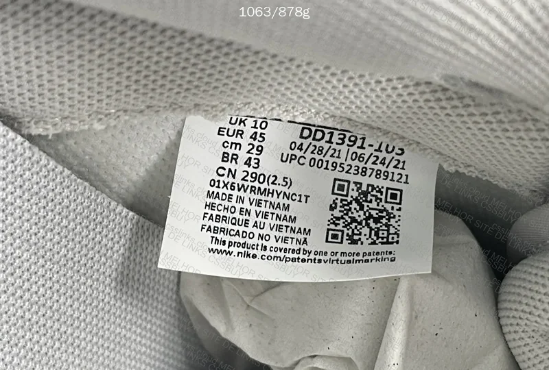 Nike Dunk Grey Fog 8