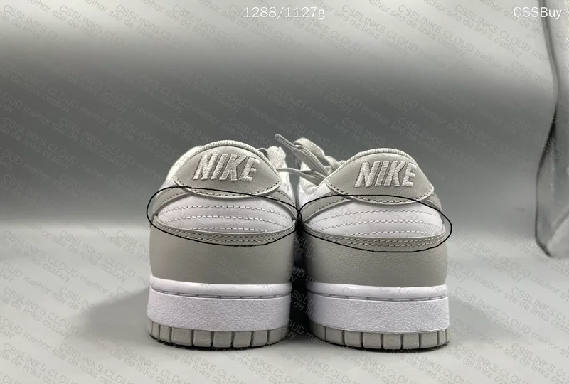 Nike dunk grey fog Batch M 8