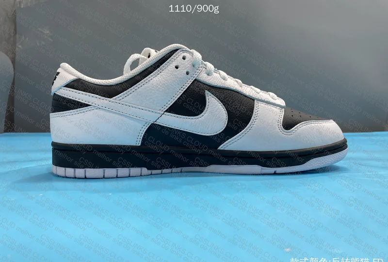 Nike Dunk Low Black/White 3