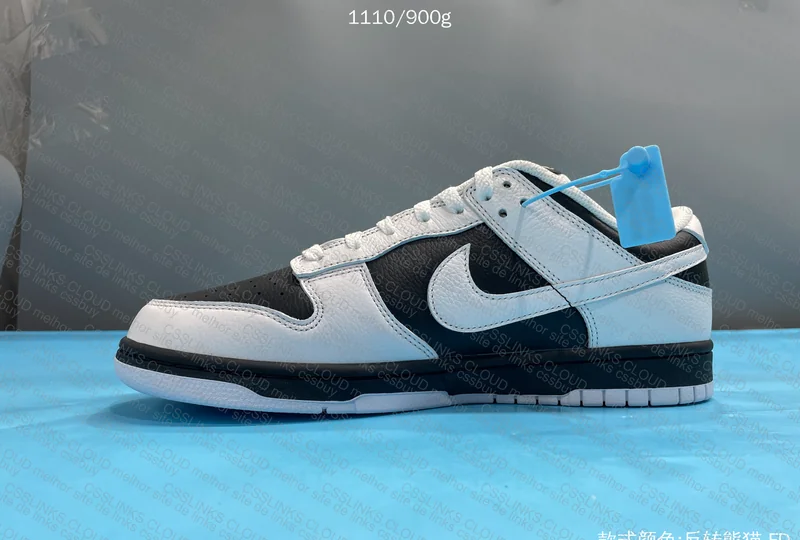 Nike Dunk Low Black/White 6