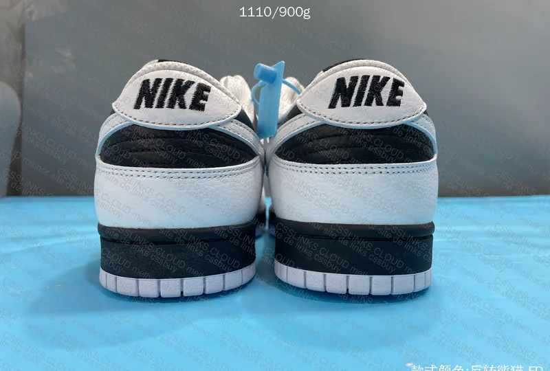 Nike Dunk Low Black/White 7