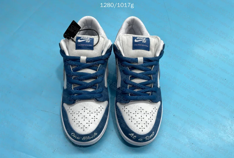 Nike dunk low born x raised 5