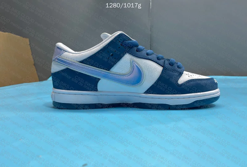 Nike dunk low born x raised 7