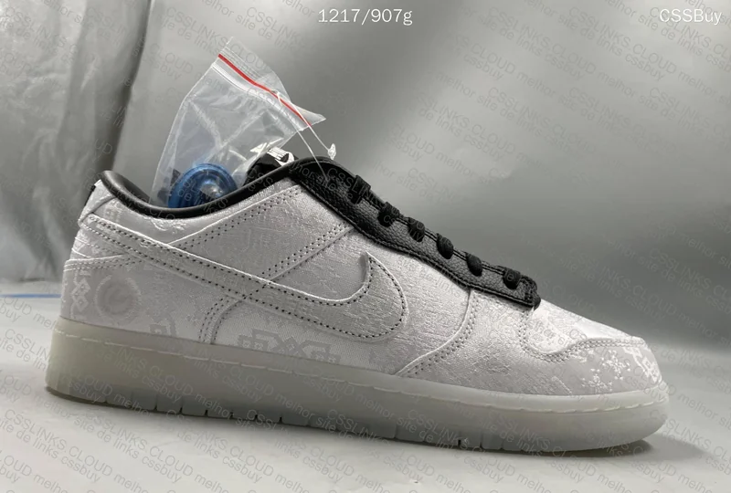 Nike Dunk Low CLOT Fragment White 2