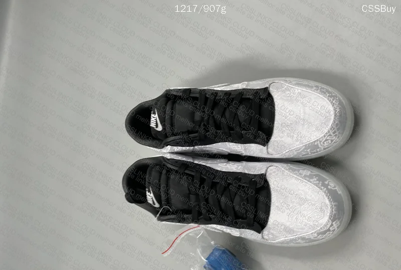 Nike Dunk Low CLOT Fragment White 4