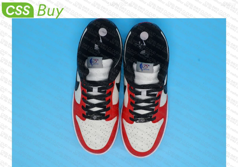 Nike Dunk Low EMB NBA 75th Anniversary Chicago Bulls 2