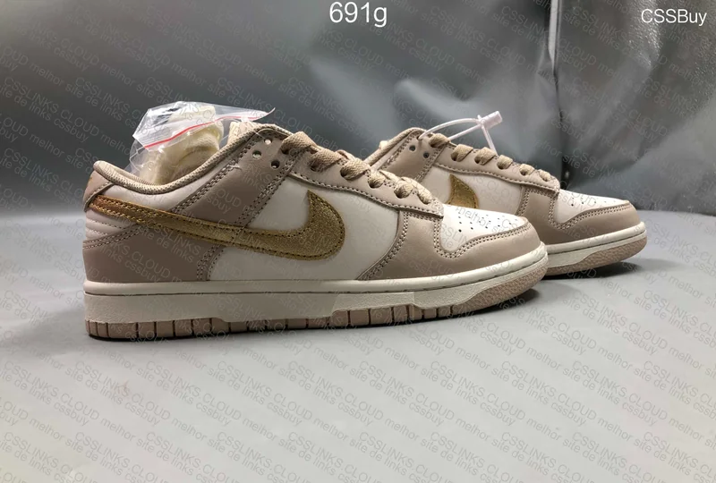 Nike Dunk Low Gold Swoosh 2