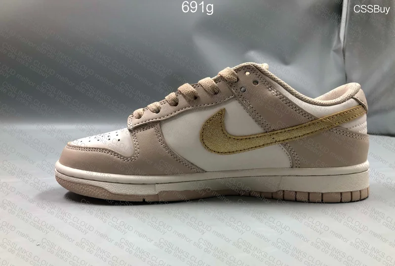 Nike Dunk Low Gold Swoosh 6