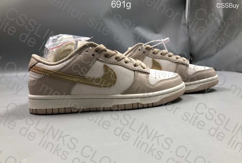 Nike Dunk Low Gold Swoosh 9