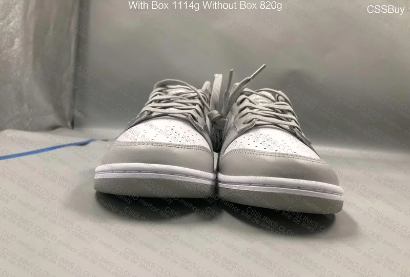 NIKE dunk low grey fog 2
